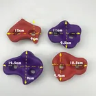 10 шт.компл. детских скалолазающих настенных подвесок, Детские деревянные игрушки для скалы, Спортивная команда, Детские уличные игрушки, игры для взрослых