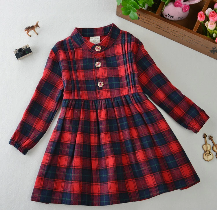 Осень 2020 европейские зимние платья повседневная детская одежда детское