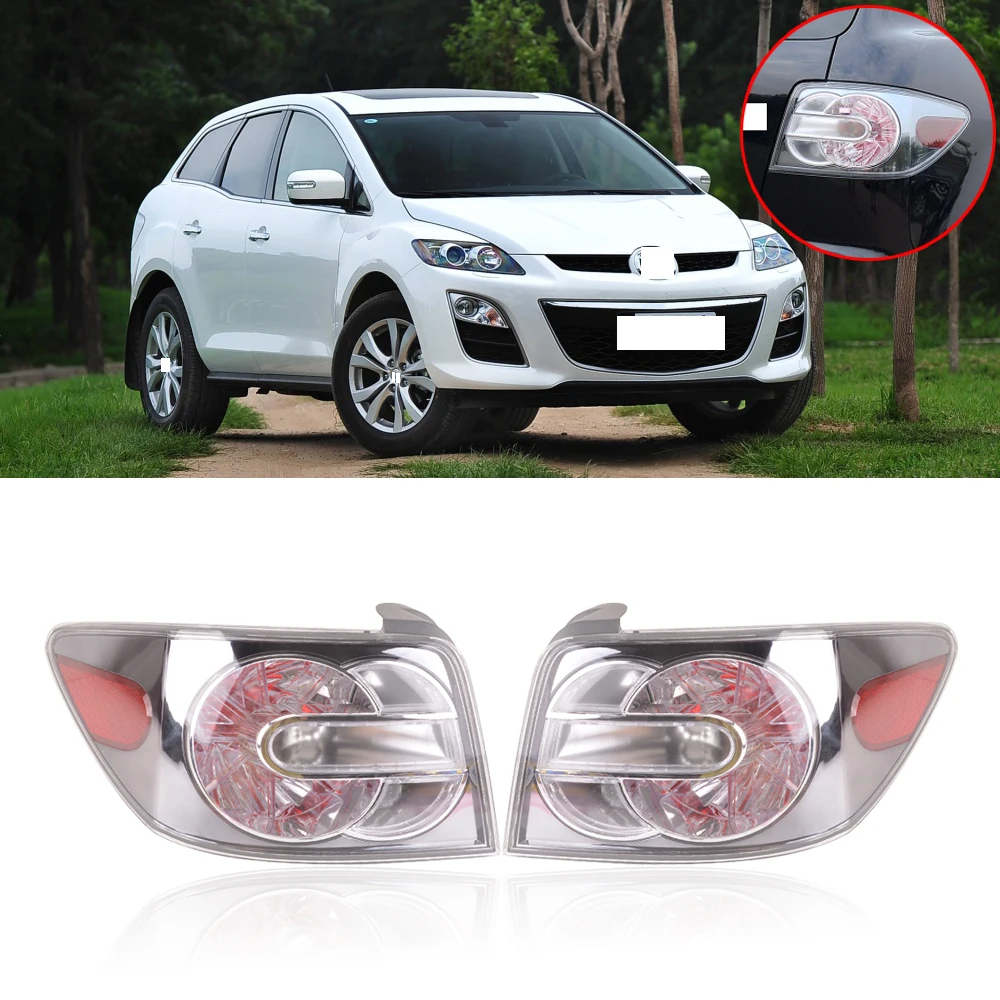 CAPQX 2 шт для Mazda CX7 CX 7 2008 2009 2010 2011 задний стоп сигнал светильник фонарь taillamp головной