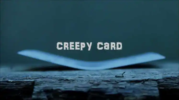 

Creepy Card 2.0 by Arnel Renegado - Magic Tricks