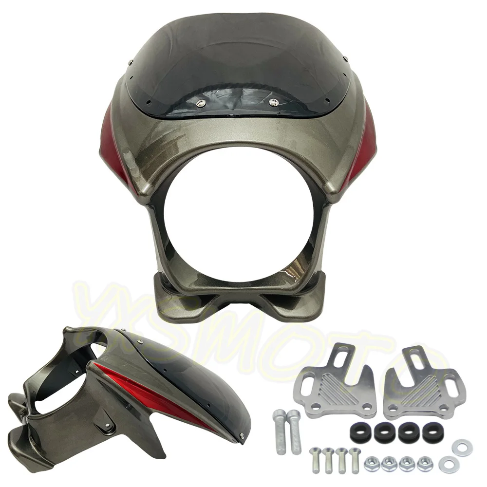 Модифицированная крышка передней фары 7 дюймов подходит для CB400 cb1300 VTEC 1-2-3-4