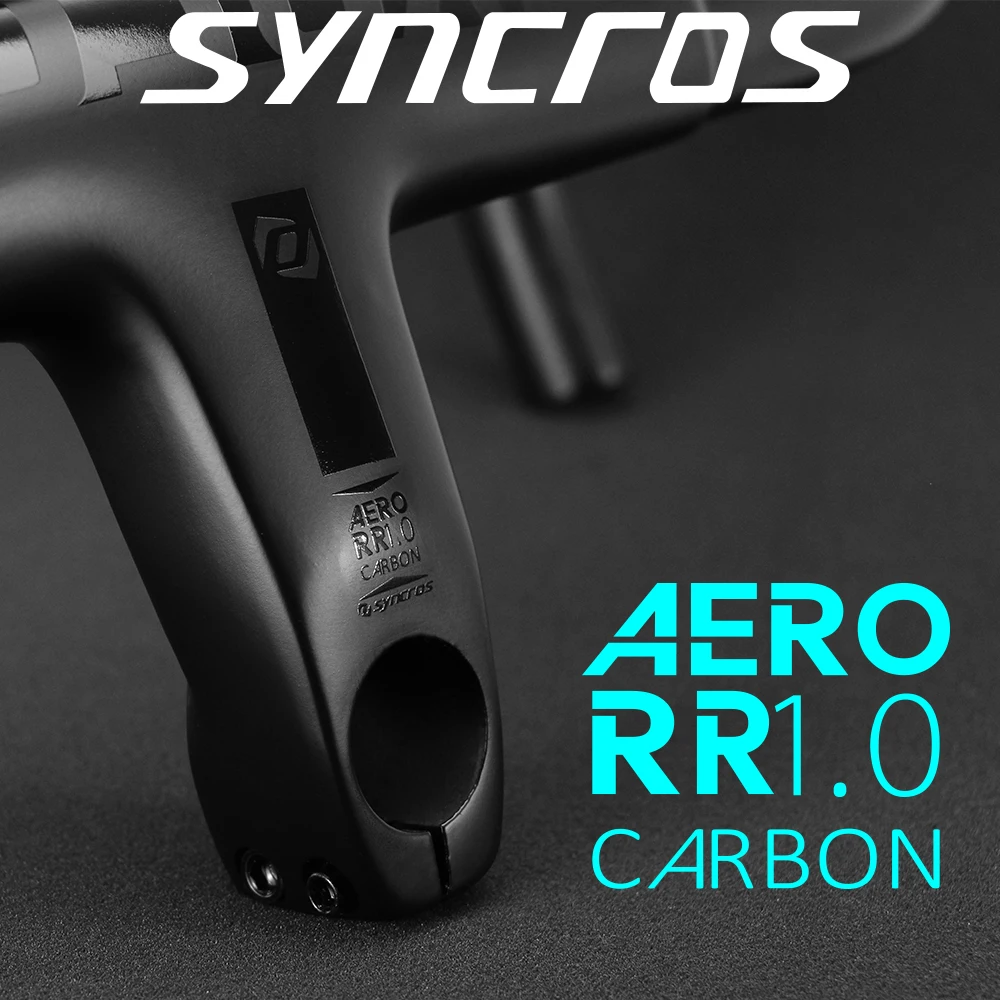 Продажа Syncros RR1.0 стиль глянцевый Aero логотип полностью углеродное волокно велосипедный Руль 28,6 мм Встроенная балка дорожный велосипед Руль Cycing части