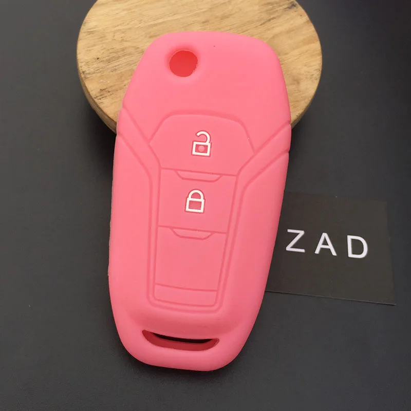 Силиконовый резиновый автомобильный набор чехол для брелка с ключом ford fusion Mondeo