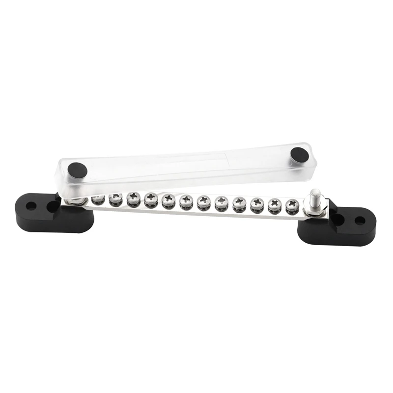 

12 Point Bus bar 100amp busbar Junction for Car Boat Marine Power Distribution Terminal Block