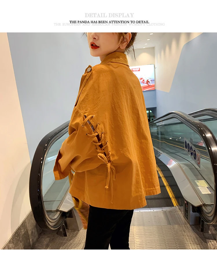 Han edition loose bf осенит на новое пальто женское с ароматом восстанавливает древние пути Студенческая куртка