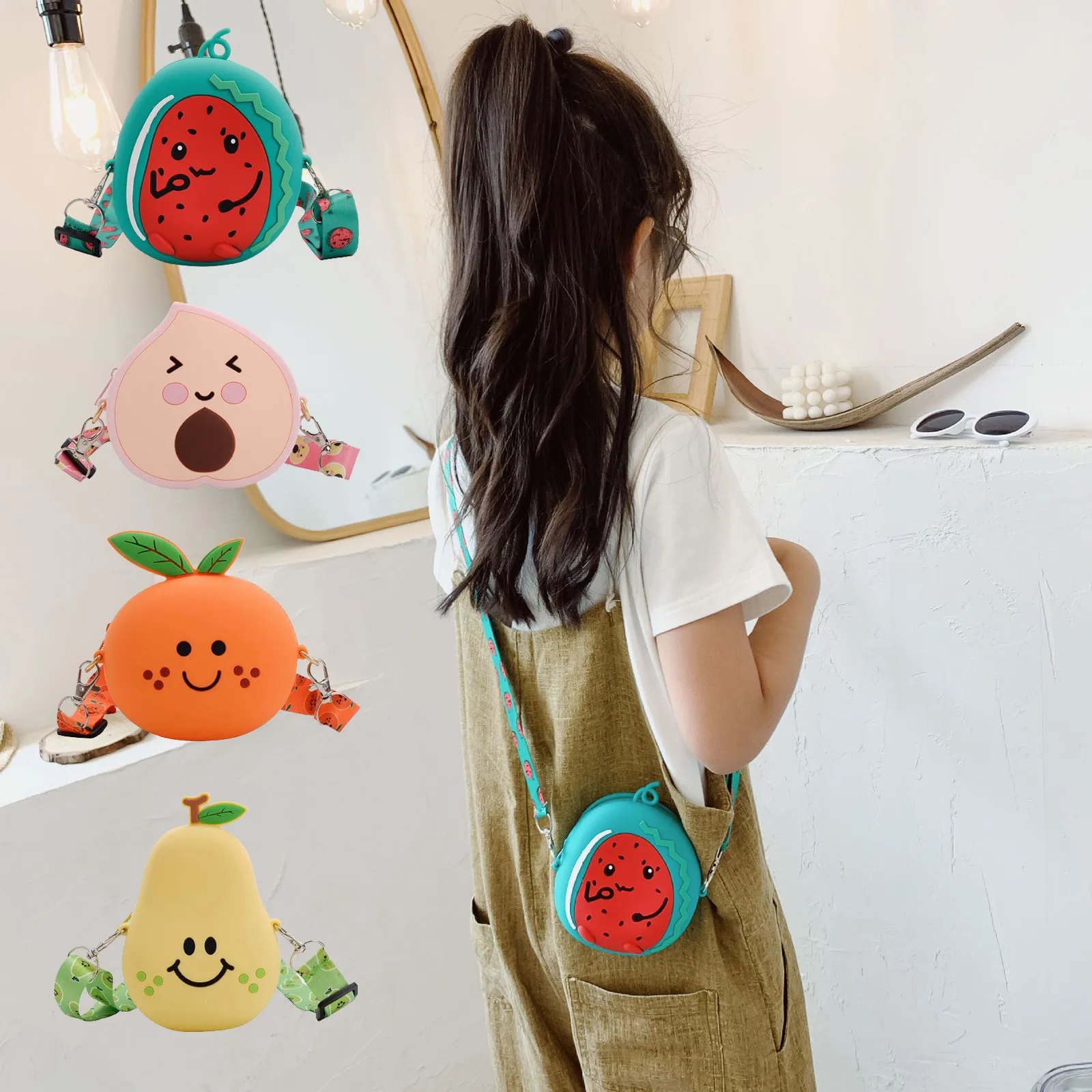 Сумки на одно плечо для маленьких девочек водонепроницаемые маленькие сумочки