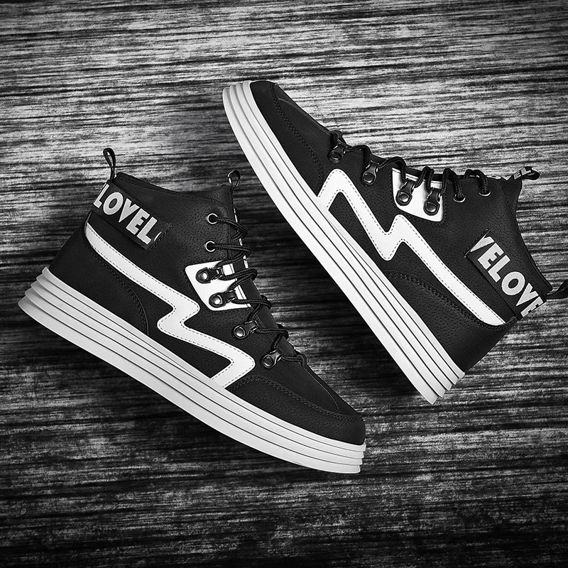 

Sapatos Casual Sneaker Casual Shoes Black Boty Sneakers Zapatos Casuales Para Hombre Leather Men Sport Leisure Breathable
