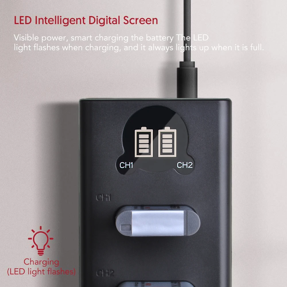 Аккумулятор + светодиодный USB зарядное устройство для SONY ZV-1 DSC RX1 RX100 RX100iii M3 M2 WX300 HX400