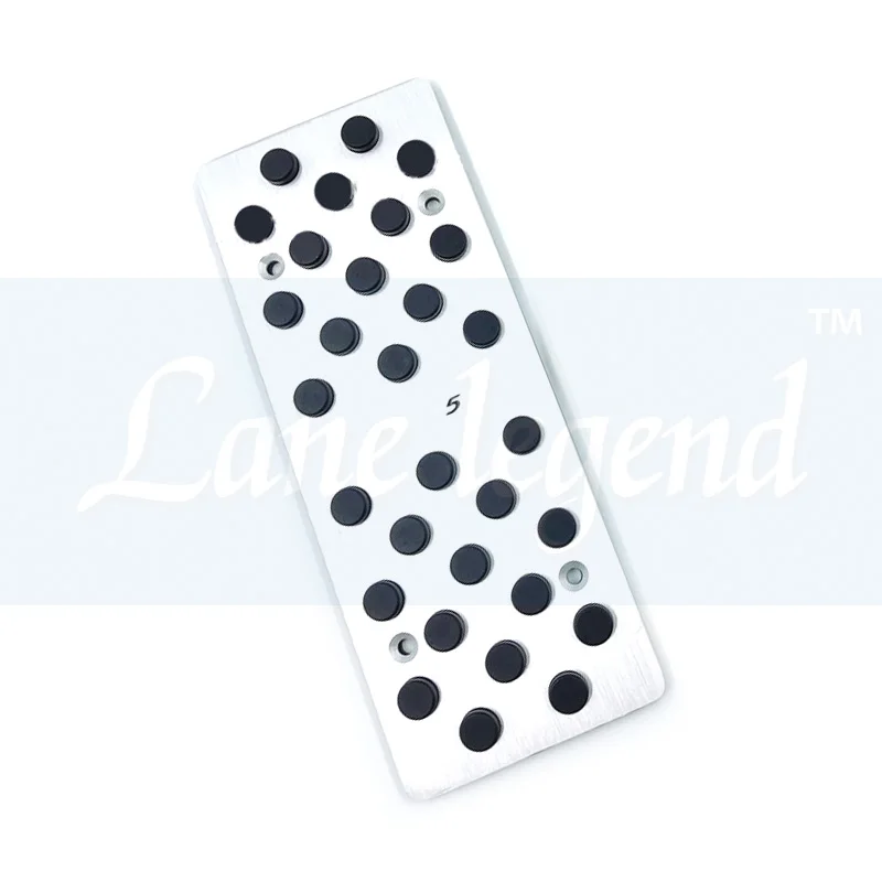 

LHD Foot Rest Pedals For Mazda 5 Pads Aluminum Gas Fuel Accelerator Pedal Brake AT MT Car Styling Replacement Fuel Brake Pedal