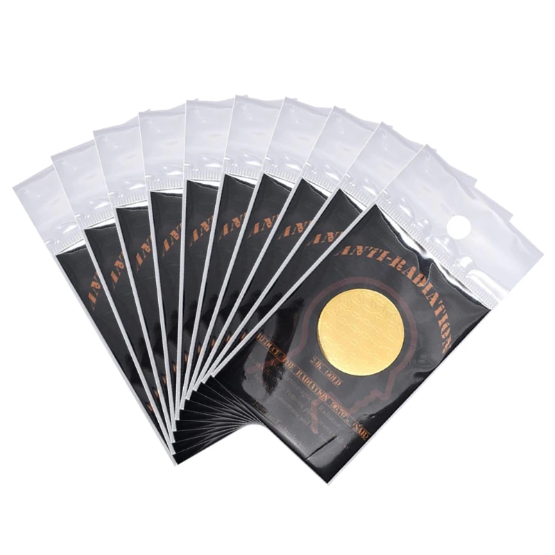 

10pcs High Energy 3000cc ions Drop Mould Anti Radiation Phone Sticker N84A
