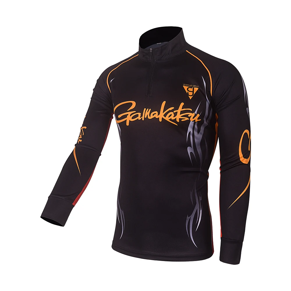 

Новинка 2021, стильная одежда для рыбалки с длинным рукавом, мужские спортивные рубашки для активного отдыха, дышащая одежда с защитой от УФ и...