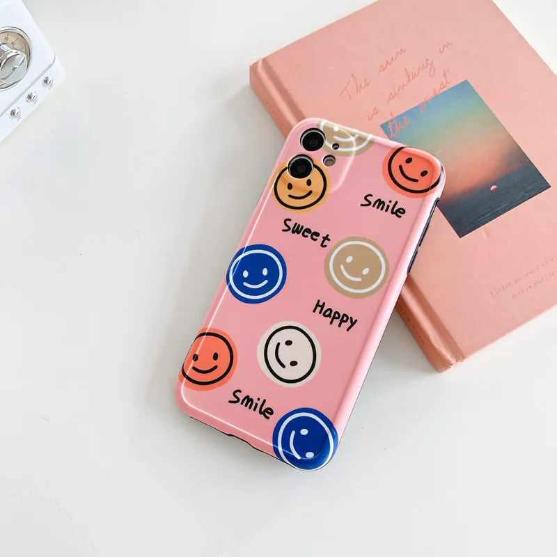 

Smiley face is suitable for iPhone12 iPhone12PRO iPhone 11 XR X XS Max 8 7 6S Plus SE 2020 mobile phone case