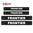 Наклейка на порог автомобильной двери для Nissan Frontier, Виниловая наклейка из углеродного волокна, автомобильные аксессуары, Стайлинг автомобиля