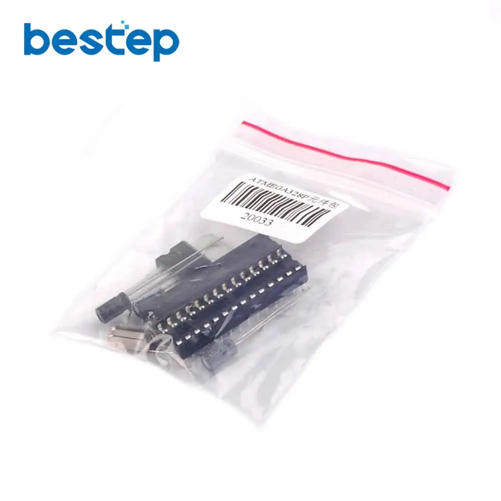 ATMEGA328P-PU загрузчик+ DIP разъем+ 16 МГц кристалл комплект