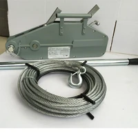 0 8t 1 6t 3 2t20m traction field non electric aluminum alloy steel wire rope hand pulling hoist