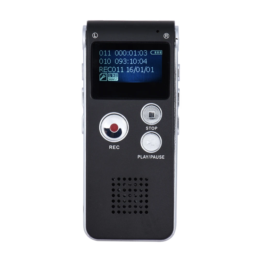 USB Professional SK-012 8GB Voice Recorder Dictaphone Digital Audio With WAV MP3 Player VAR Function Record |