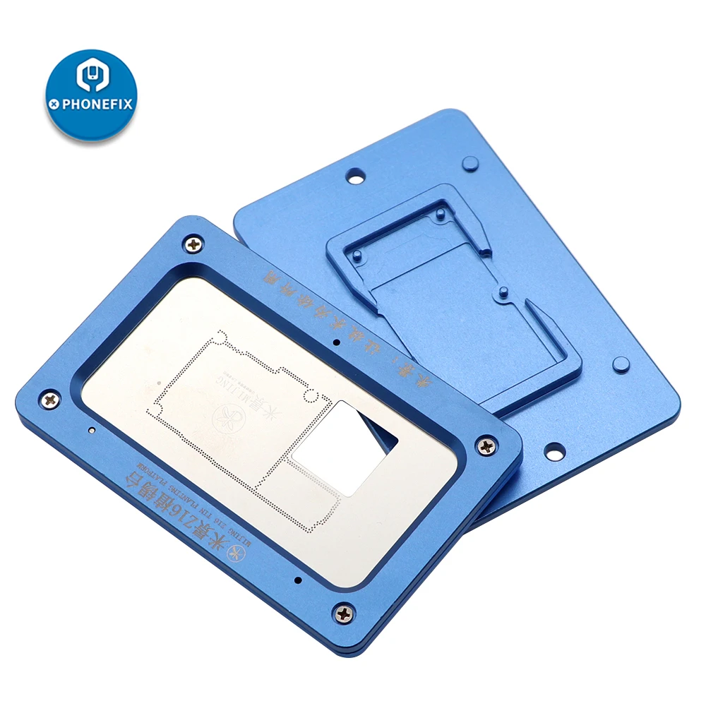 

MJ Z16 BGA Reballing Jig Fixture for iPhone Repair Motherboard Fixture for iPhone 11Pro/11Pro MAX Reballing Welding Platform