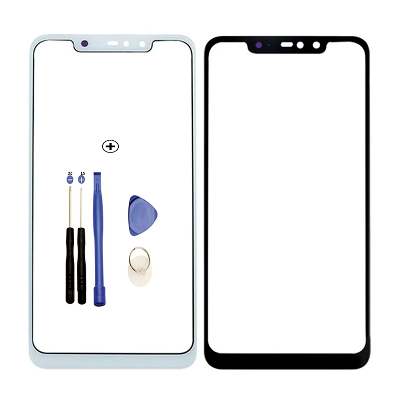 XM012 для Xiaomi Redmi Note 6 Pro lcd Внешняя крышка Лицевая панель сенсорный экран Переднее