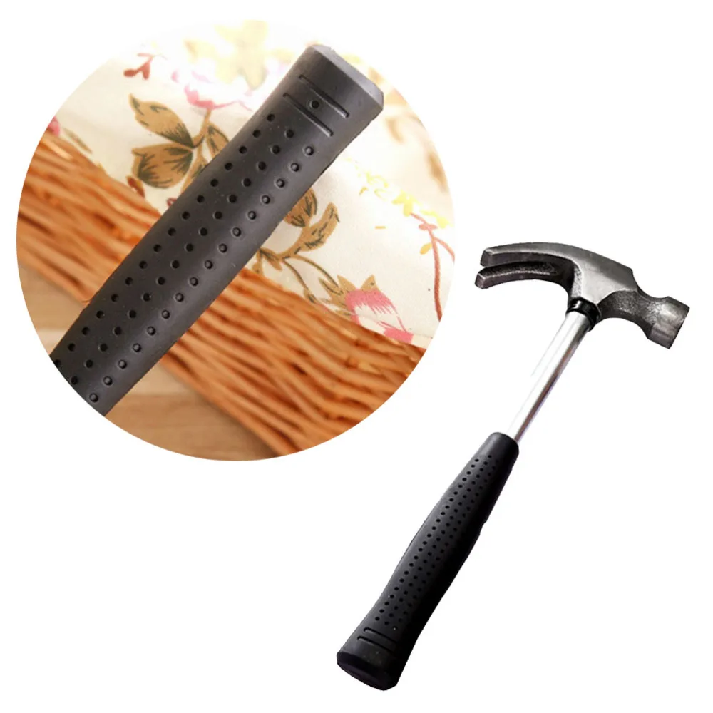 

1pc Steel Handle Claw Hammer Mini Claw Hammer Household Hammers Claw Woodworking Nail Puncher Metal Claw Hammer Emergency