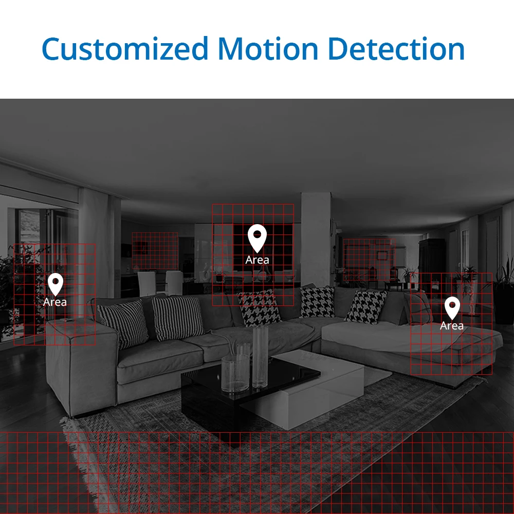 SANNCE FHD 4MP IP Security Camera Wireless Two-way Audio Motion Detection Night Vision WIFI Baby Monitor Mini Cam | Безопасность и