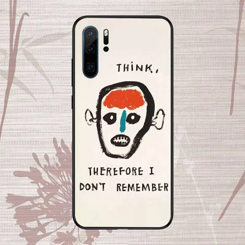 

Jean Michel Basquiat Phone Case For Huawei honor Mate P 9 10 20 30 40 Pro 10i 7 8 a x Lite nova 5t