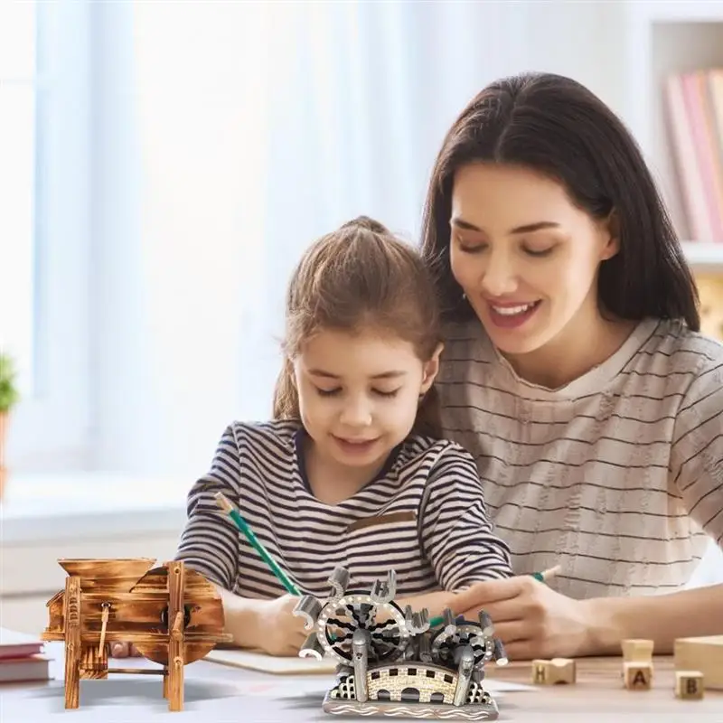 Деревянная модель игрушки деревянная микроландшафта имитация рукоделия для