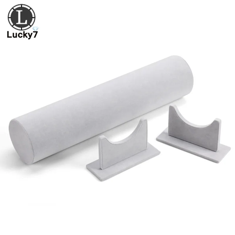 T образная Вельветовая Подставка для ювелирных изделий подставка браслета