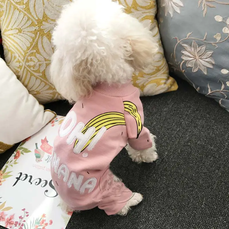 

New Dog Clothing Cotton Elastic Flannel Four Legs Fashion Brand Pet Clothing
