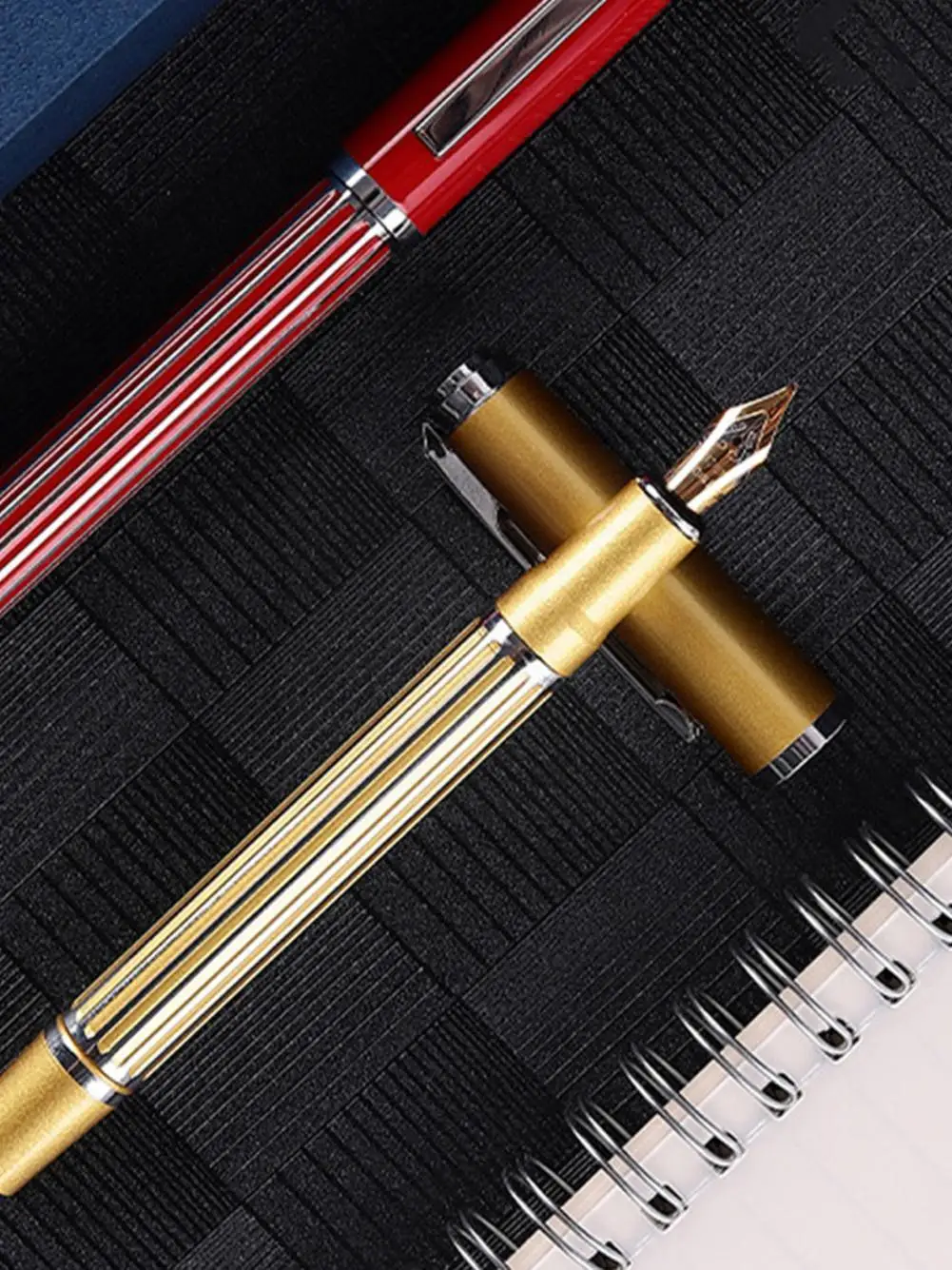 

High Quality Metal Fountain Pen Positive Posture Office Metal Fountain Pen Business Ink Signature Pen Men's School Pen P2C9