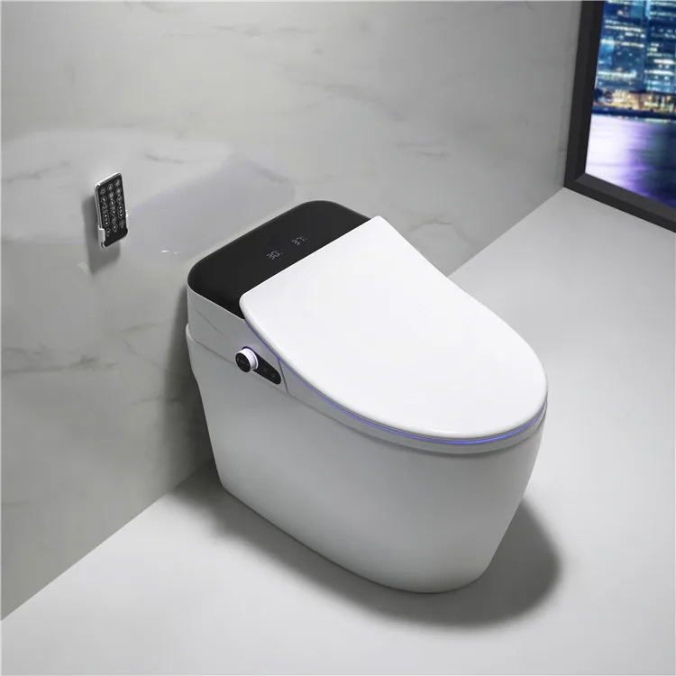 

Luxury fashion modern sanitary ware automatic smart wc ceramic intelligent toilet