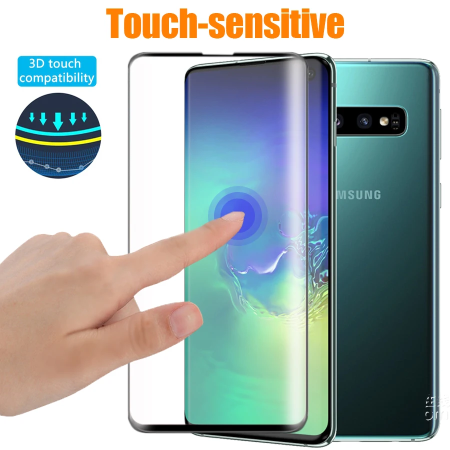 3D изогнутое S10 PLUS Защитное стекло для samsung galaxy S10e защита экрана закаленное стекло 10S 5G S 10 бронированный лист протектор