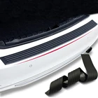 Резиновая накладка на бампер для SsangYong Actyon Turismo Rodius Rexton, Korando Kyron Musso Sports, автомобильные аксессуары, задняя защита автомобиля