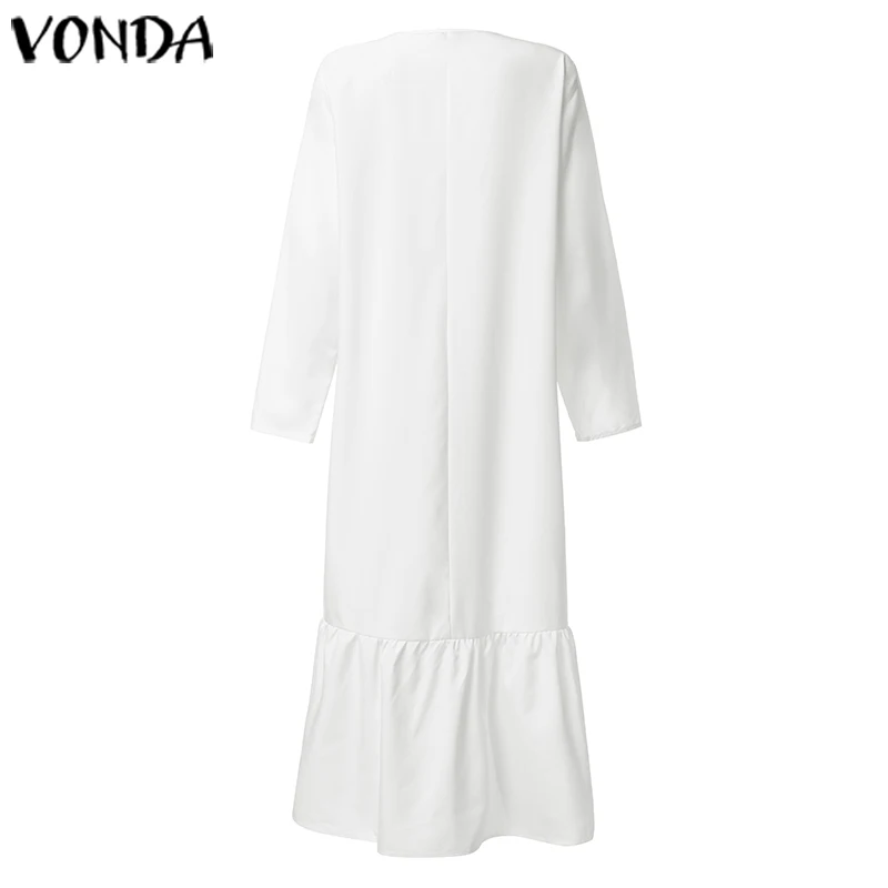 VONDA вечерние платья повседневные винтажные с принтом сексуальное богемное