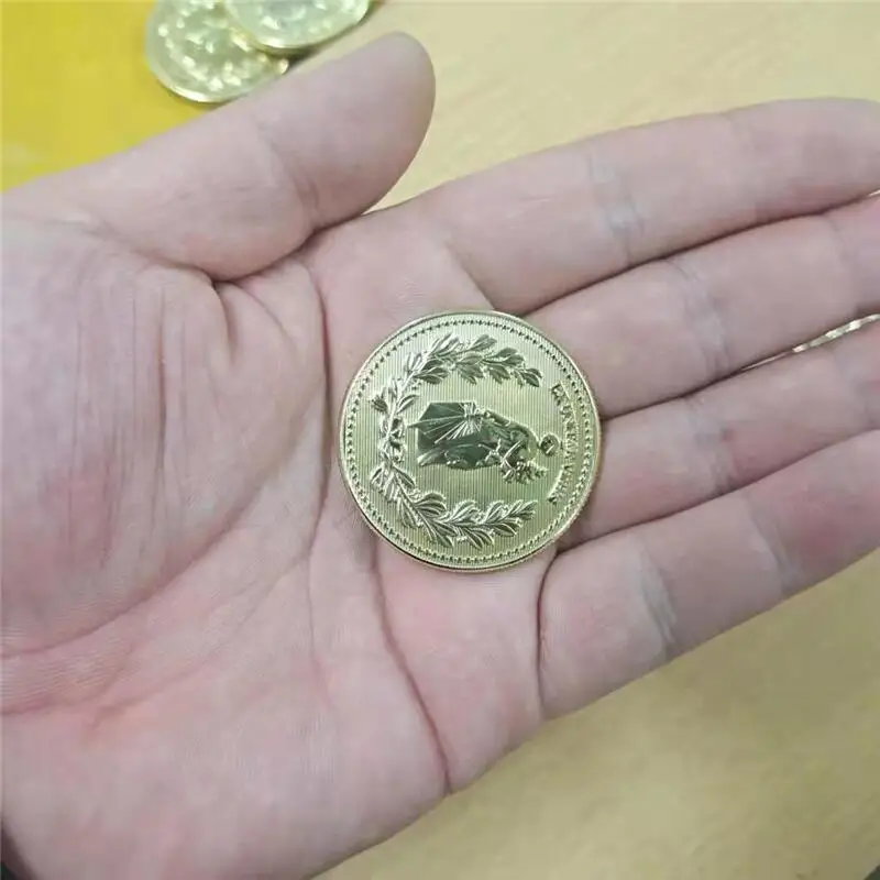 Джон уик Косплей монета собирает золотые монеты Keanu Charles Reeves Hotel Du Континентальный