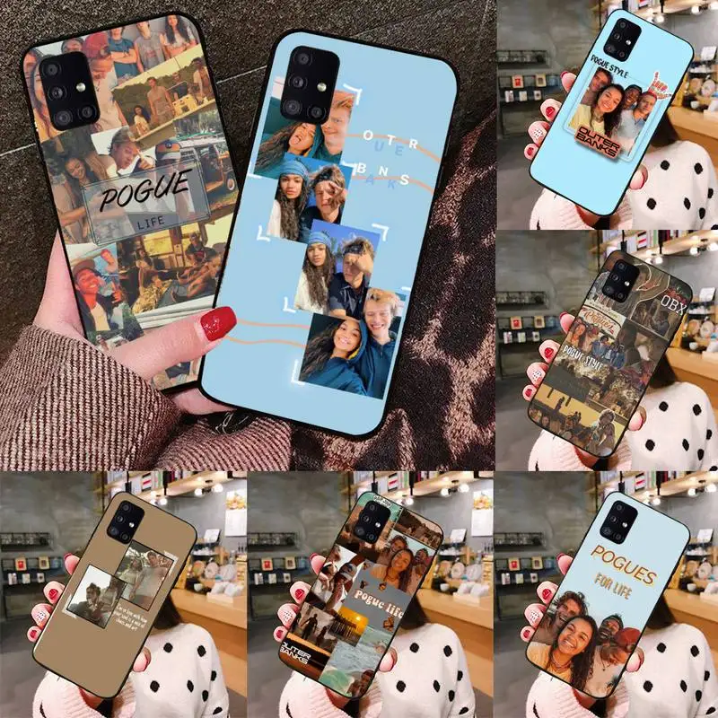 

Pogue Life Outer Phone Case black For Samsung galaxy S 21 20 10 8 A 51 71 50 21s 70 40 20 20e note 10 plus Ultra 5g fe