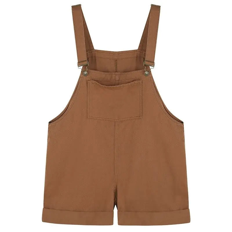 

Rompers Women BF Style Cute Suspender Chic Wide-leg Summer Fashion Preppy Girls Denim Romper Leisure Harajuku Womens Playsuits