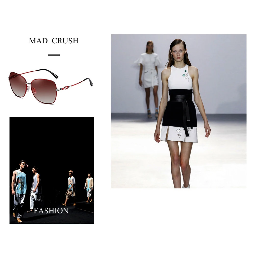 

Squared Beach Driver Sun Glasses Polarized Mirror Sunglasses Custom Made Myopia Minus Men Women Prescription Lens -1 to -6