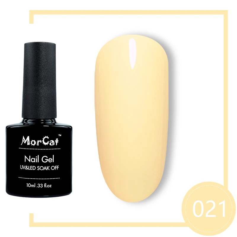 Гель-лак для ногтей MorCat милый дизайн УФ-лак удаляемый замачиванием Вишневый