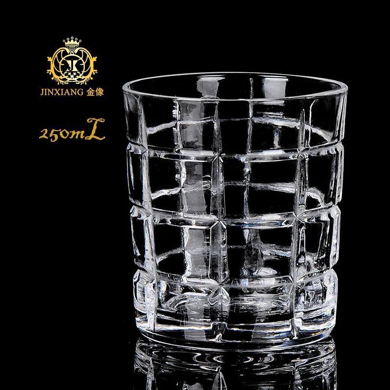 

2 Pcs set high quality fashion home bar lead-free whiskey glass cups 200827-23