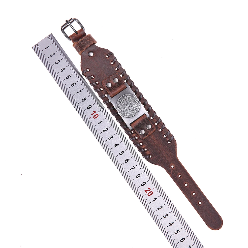 LIKGREAT щит грома топор скандинавский мифология мужские браслеты с подвесками