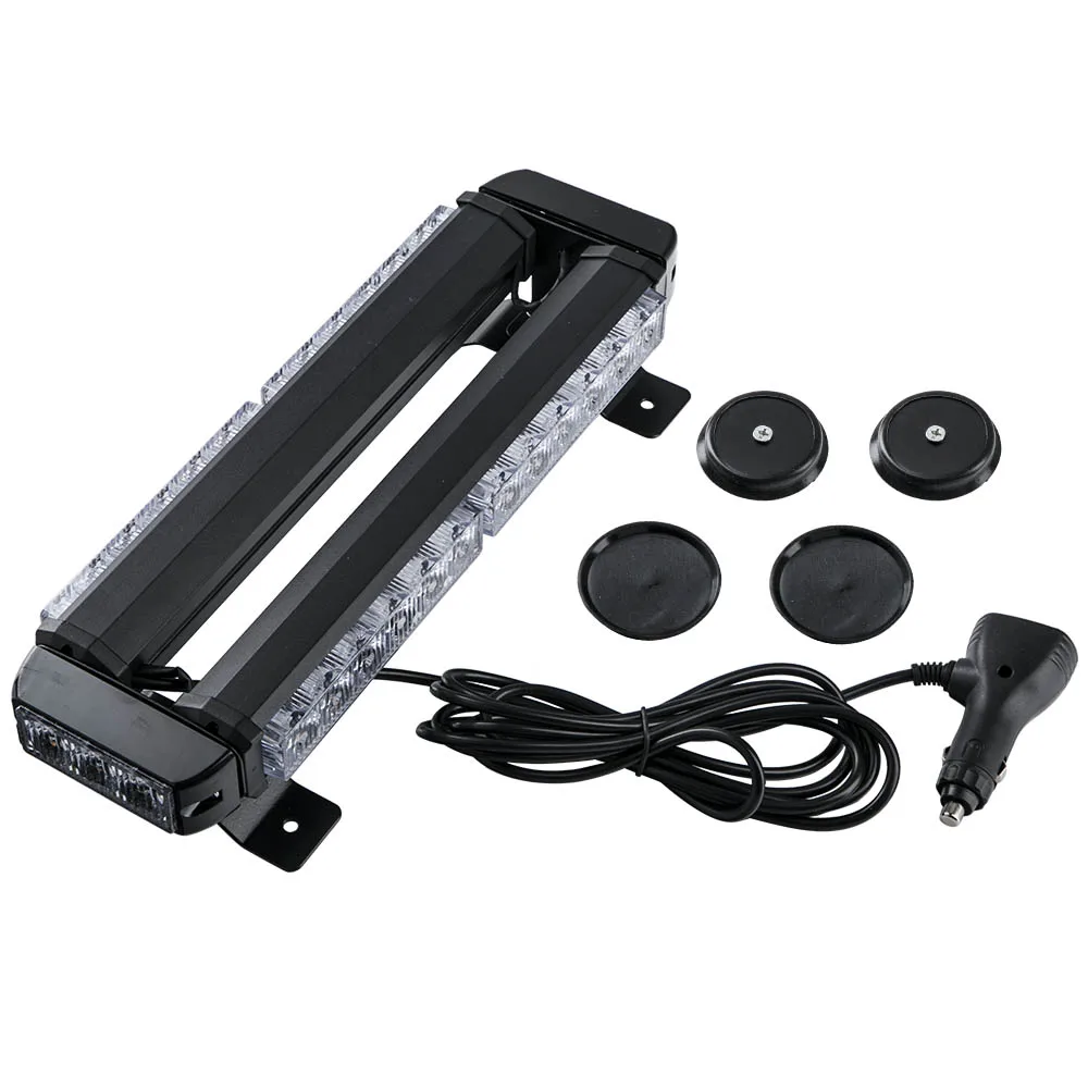 

30 светодиодный аварийный светильник Бар Вспышка Предупреждение крыши Строб маяк желтый/цвет: желтый, белый светильник s Топ автомобиля дропшиппинг