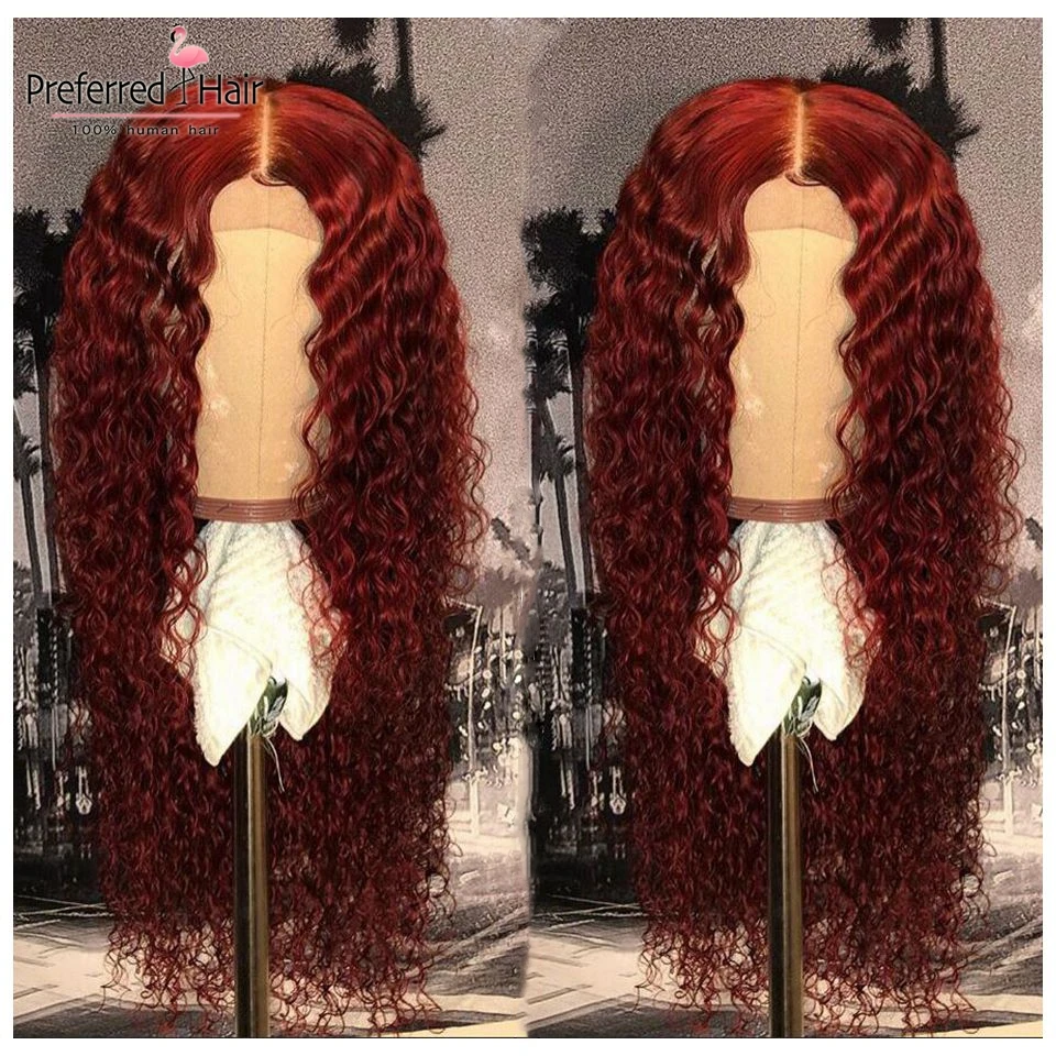 Предпочтительный парик из вьющихся человеческих волос бразильские волосы Remy с