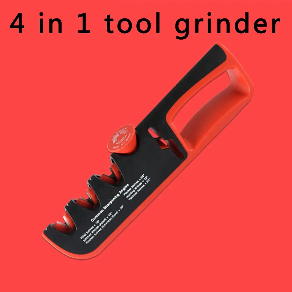 

4 In 1 Multifunction Knife Sharpener Adjustable Angle Grind Scissors Professional Grinding Machine Sharpening Tools