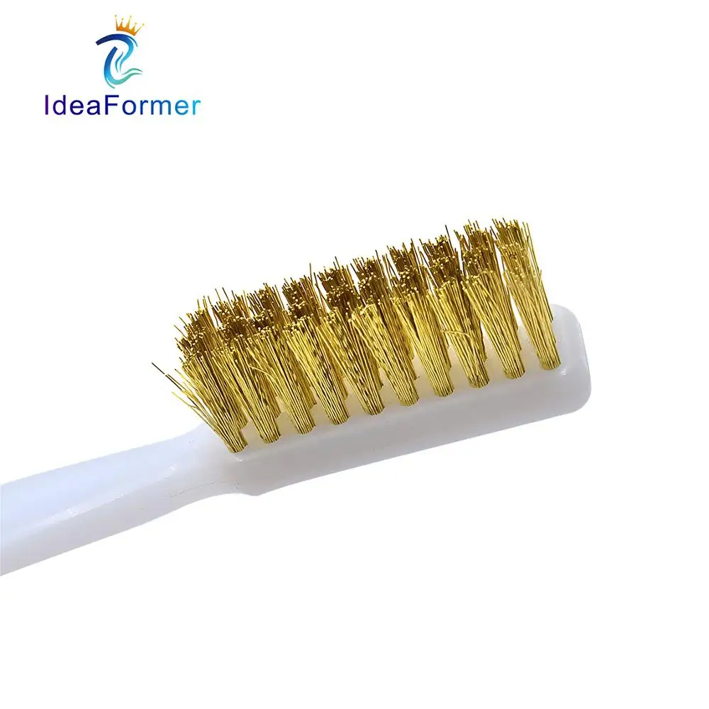 3D принтер инструмент для очистки медной проволоки зубная щетка медная ручка