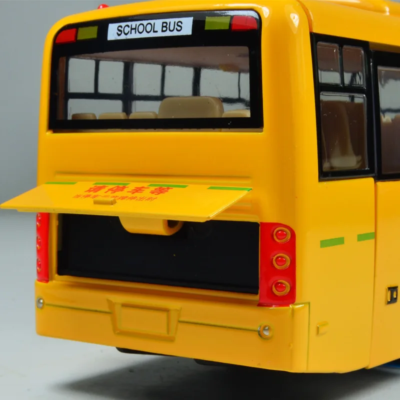 Коллекция 1/32 года модель школьного автобуса США отлитый под давлением 4 открытых