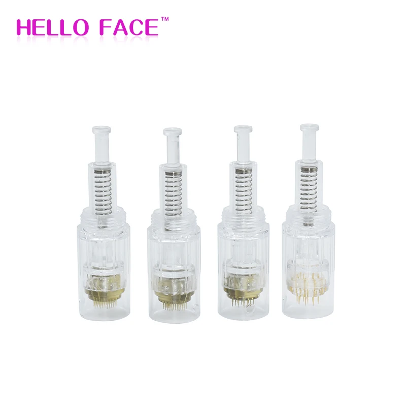 15 шт. микроиглы титана иглы винт Дерма ручка картридж одноразовые 12/24/36/42 Pin |