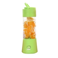 usb charging portable electric fruit juicer 380ml mini electric juice cup blender cup for shakes and smoothies