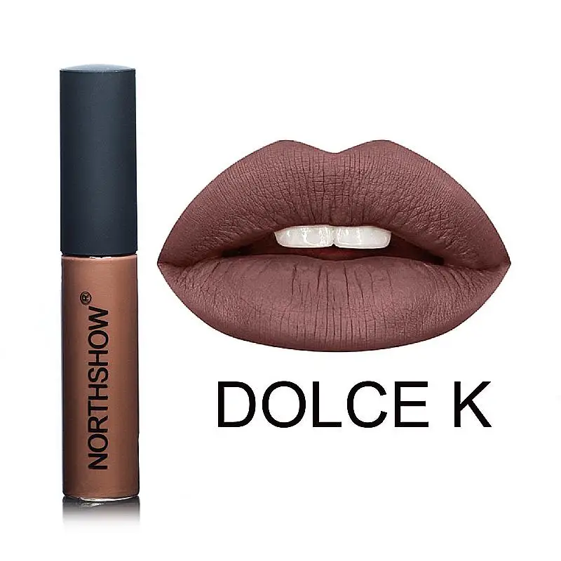DOLCE K BearPaw, новинка, 12 цветов, женский блеск для губ, косметика, жидкая помада, матовая, бархатная, стойкий, телесный, красный, сверкающий блеск для губ, косметика - Цвет: DOLCE K