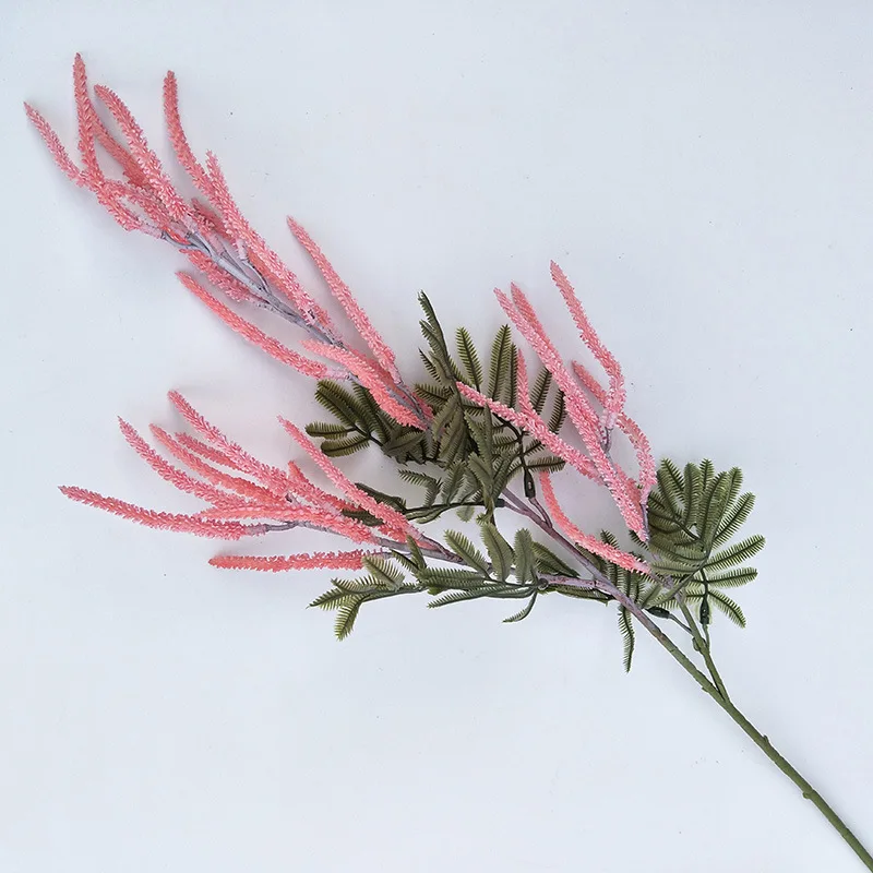 Искусственный цветок 75 см 30 головок искусственная лоза Мимоза Цветочная ветка