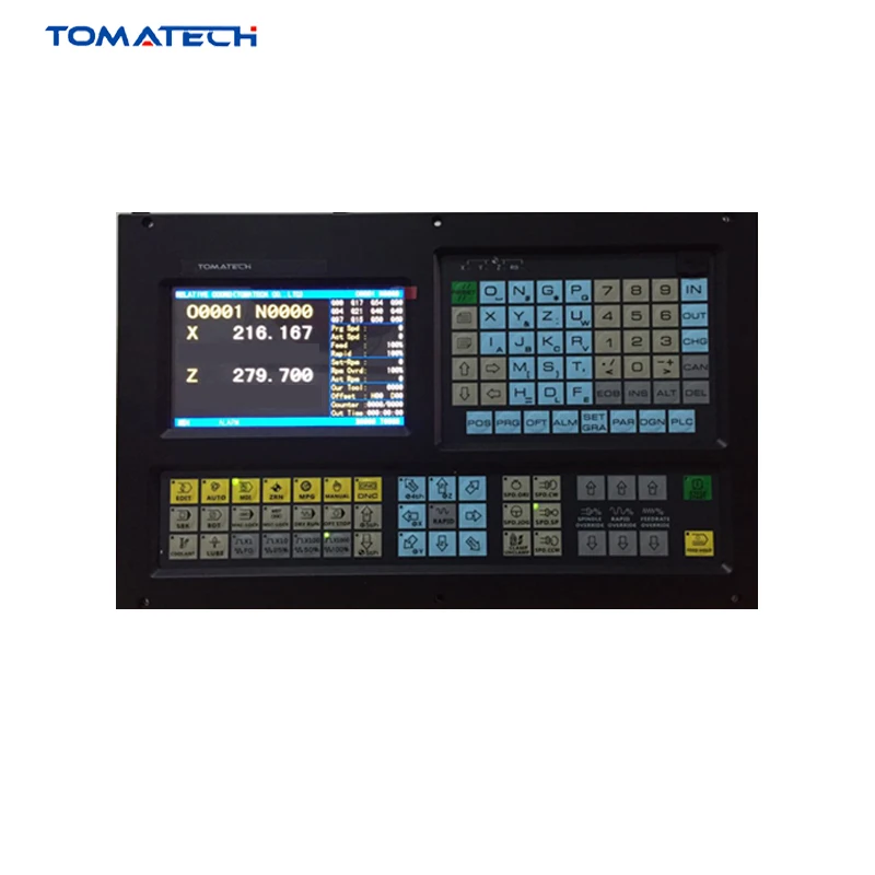 Томатех 2 оси CNC токарный контроллер с PLC функцией лестницы|cnc turning|2 axis cnc controller2 |